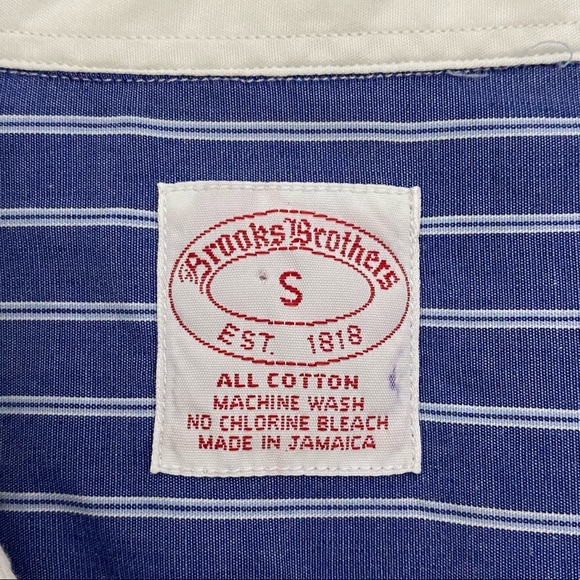 Brooks Brothers Striped Button Down Shirt size S - Picture 6 of 6